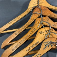 画像4: 12-sets ★Advertising★ Wood Hangers (4)
