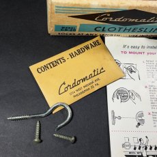 画像6: 1950-early 60's Aluminum Clothes-Line Reel 【Dead Stock】 (6)