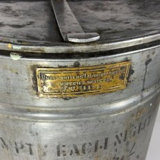 画像3: 1930's ★SAFE GUARD★ Stenciled Oily Waste Can (3)