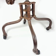 画像12: Early-1930's   ★Sturgis Posture Chair Co.★    “Machine age” Swivel Desk Chair (12)