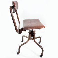 画像9: Early-1930's   ★Sturgis Posture Chair Co.★    “Machine age” Swivel Desk Chair (9)