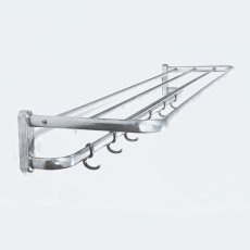 画像4: 1930-40's German “Art Deco” Aluminum Hanger Rack (4)