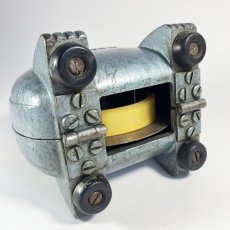 画像9: ★BIG-INCH★  MId-1940's Machine Age Iron Tape Dispenser -✴︎Perfect Condition!!✴︎- (9)