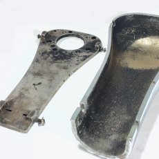 画像10: ⚡️AEE Choppers⚡️  1960-70's “Teardrop” or “Skull” Air Cleaner Cover  -＊Old Chrome＊- (10)