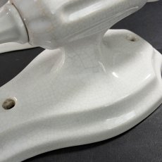 画像4: ★PAIR★   1920's Art Deco Porcelain Candle Lamp (4)