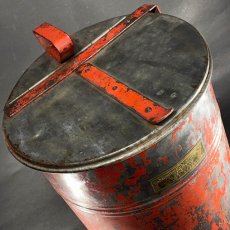 画像2: 1930-40's ★JUSTRITE★ Waste Can (2)