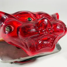 画像3: 1960-70's ⚡️Cat Face⚡️ Tail Light  w/  “Beck” Tail Light Base (3)