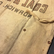 画像9: ★Shetucket Coal & Lumber Co★  1920-30's Advertising Cotton Nail Apron (9)