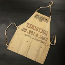 画像8: ★Shetucket Coal & Lumber Co★  1920-30's Advertising Cotton Nail Apron (8)
