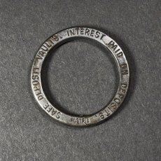 画像1: “Vineland National Bank"  1920-30's Advertising Key Ring (1)