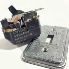 画像10: ★General Electric★  1930-40's Surface Mount Switch　 -＊Mat Silver＊- (10)