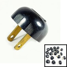 画像1: -＊Dead Stock＊-  1930's Electric Plug 【BLACK】 (1)