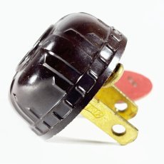 画像4: -＊Dead Stock＊-  1930's Electric Plug 【Dark Brown】 (4)