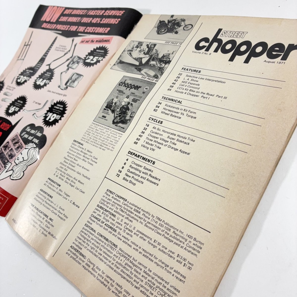 画像2: 1970's ⚡️Chopper Magazine⚡️ (2)