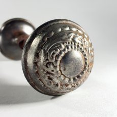 画像3: 1900-1920 Steel Doorknob (3)