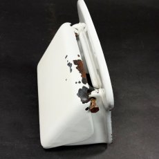 画像6: 1920-30's German-Deco "Cast-Iron" Toilet Paper Holder (6)