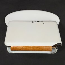 画像2: 1920-30's German-Deco "Cast-Iron" Toilet Paper Holder (2)