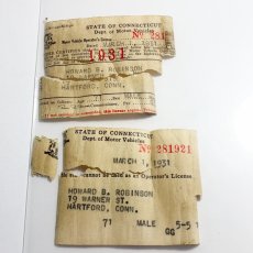 画像4: 1920-30's ★SOLID BRASS★ Mini Case  w/ Old “Motor Vehicle Operator's License” (4)