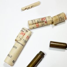 画像3: 1920-30's ★SOLID BRASS★ Mini Case  w/ Old “Motor Vehicle Operator's License” (3)