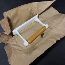 画像3: ★Dead-Stock★　 1930-40's "German-Deco" Toilet Paper Holder (3)