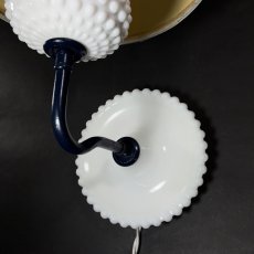 画像7: 1950-60's "Hobnail Glass"  Wall Lamp/Sconce (7)