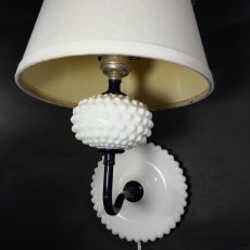 画像6: 1950-60's "Hobnail Glass"  Wall Lamp/Sconce (6)