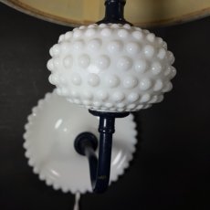 画像5: 1950-60's "Hobnail Glass"  Wall Lamp/Sconce (5)