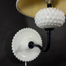 画像6: 1950-60's "Hobnail Glass"  Wall Lamp/Sconce (6)