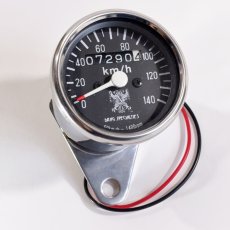 画像1: 1990's 【D.S.C.】 “km” Speedometer (1)