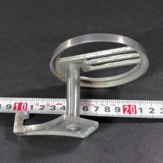 画像6: 1940-50's “Art Deco” Aluminum Coat Hook  ★Made in ITALY★ (6)