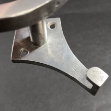 画像5: 1940-50's “Art Deco” Aluminum Coat Hook  ★Made in ITALY★ (5)