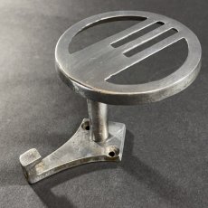 画像2: 1940-50's “Art Deco” Aluminum Coat Hook  ★Made in ITALY★ (2)
