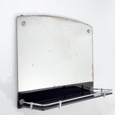画像4: 1940-50's “Art Deco” Bathroom Mirror＆Shelf  ★Made in ITALY★ (4)