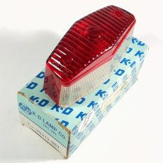 画像2: -＊N.O.S.＊-  1970's  ⚡️K-D⚡️ LEXAN Ribbed Tail Light Lens (2)