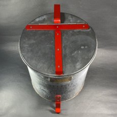 画像5: 1930-40's ★JUSTRITE★ Oily Waste Can (5)
