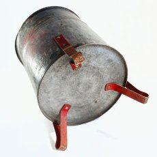 画像10:  “DIRTY RAGS”  1930-40's ★JUSTRITE★ Oily Waste Can (10)