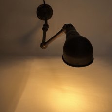 画像3: 1940's ★Ball Joints★ Wall Mount Task Lamp (3)