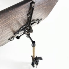 画像7: 1910's ★Cast Iron★ Pivoting Arm Book Stand (7)