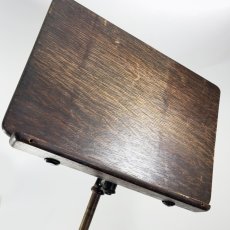 画像3: 1910's ★Cast Iron★ Pivoting Arm Book Stand (3)