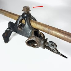 画像9: 1910's ★Cast Iron★ Pivoting Arm Book Stand (9)