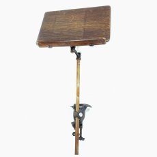 画像2: 1910's ★Cast Iron★ Pivoting Arm Book Stand (2)