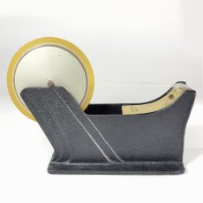 画像4: 1940-50's ★STREAMLINE★ Iron Tape Dispenser 【Black】 (4)
