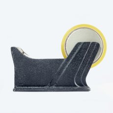 画像2: 1940-50's ★STREAMLINE★ Iron Tape Dispenser 【Black】 (2)