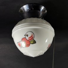 画像1:  1940-50's ★OLD AMERICAN★ Kitchen Ceiling Light  (1)