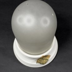 画像3: -＊Dead-Stock＊-  1930's Art Deco Porcelain "2-tone Glass" Bathroom Lamp (3)