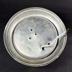 画像8: 1940-50's “Art Deco” Aluminum & Glass Light  ★Made in ITALY★ (8)