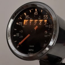 画像4: 【 km × mile 】 1970's ⚡️VDO⚡️ Speedometer  (4)