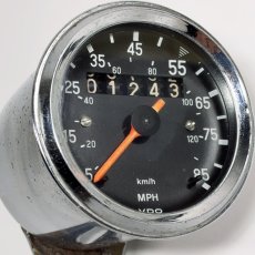 画像2: 【 km × mile 】 1970's ⚡️VDO⚡️ Speedometer  (2)