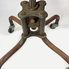 画像9: 1930's ★Machine age★ Swivel Desk Chair (9)