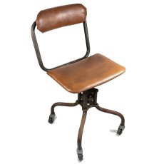 画像3: 1930's ★Machine age★ Swivel Desk Chair (3)